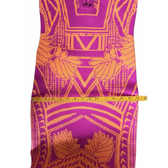 Fashion Nova Pink Bandage Maxi Dress | Lace-Up Front | Size S | NWT - Picture 7 of 7